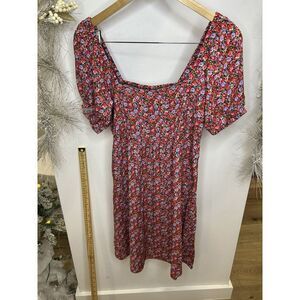 PIAZAITALIA Dress Womens Small Floral‎ Multicolor